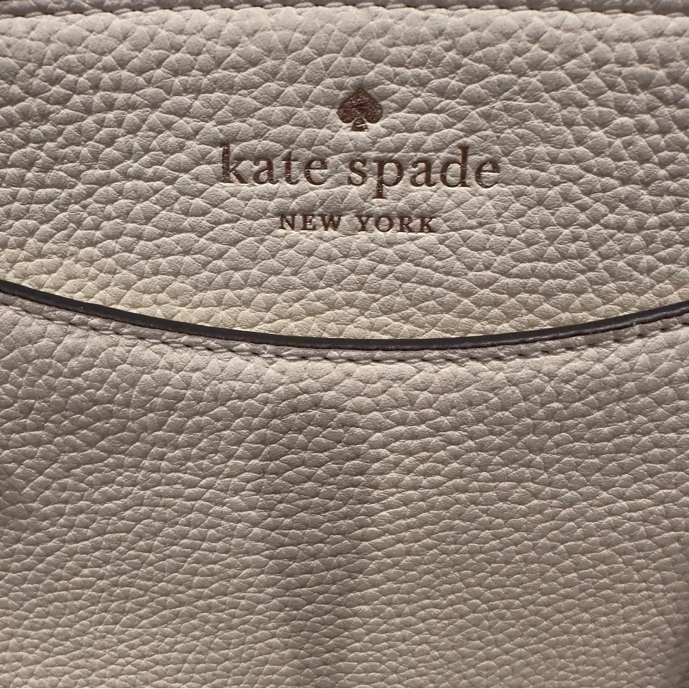 Kate‎ Spade Monica Satchel /Crossbody Handbag Buttermilk Glaze Leather EUC